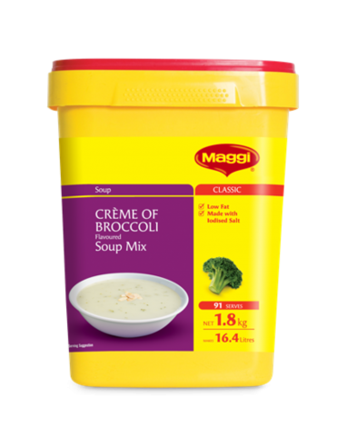 Maggi Soup Creme di Broccoli 1.8 Kg Pail