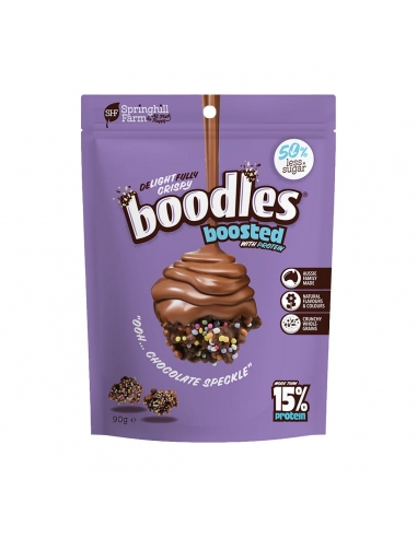 Springhill Farm Boodles Boosted Choc Speckle 90 g x 10