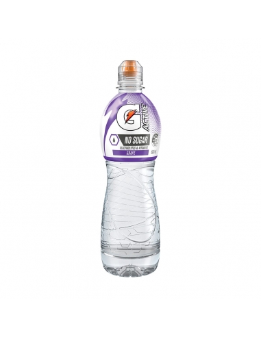 Gatorade G Active Grape Electrolyte Water 600ml x 12