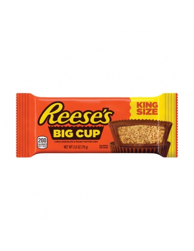 Reese's Peanut Butter Big Cup King Size 79g x 16