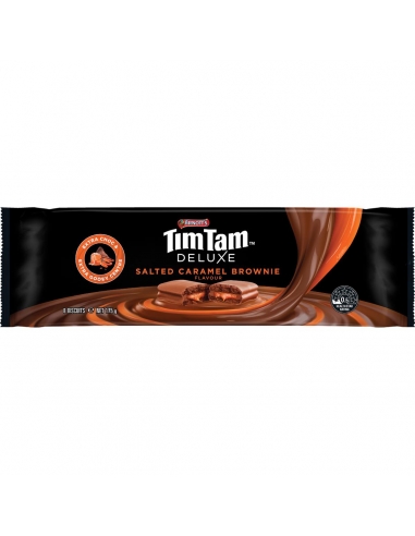 Arnotts Salted Caramel Brownie Deluxe Tim Tam 175gm 