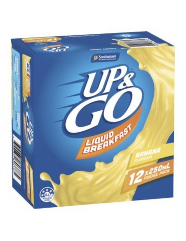 Sanitarium Confezione frigo Up & Go Banana 250 ml x 12