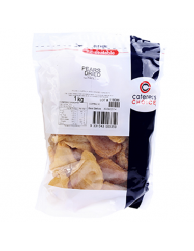 Caterers Choice Pears Dried 1 Kg Packet