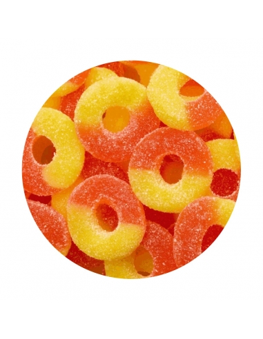 Lolliland Peach Rings Bag 1kg