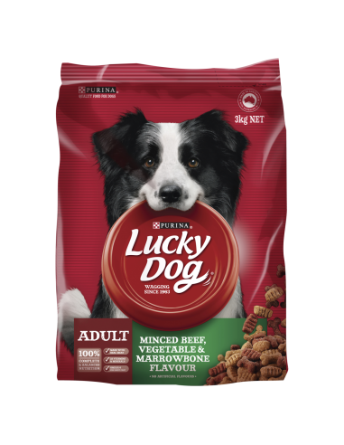Lucky Dog ビーフ, Vege ・マローボーン3kg×1