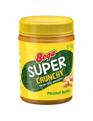 Bega Super knapperige pindakaas 470 g x 6