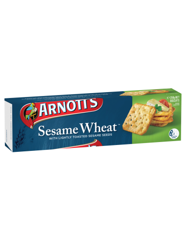 Arnotts Biscuits Sesame Wheat 250gm