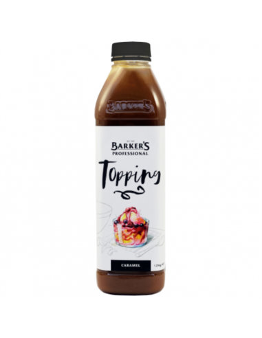 Barkers Topping Karamel 1 Lt Fles