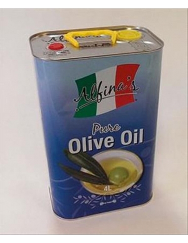 Alfinas Oil Olive Pure 4 Lt Tin