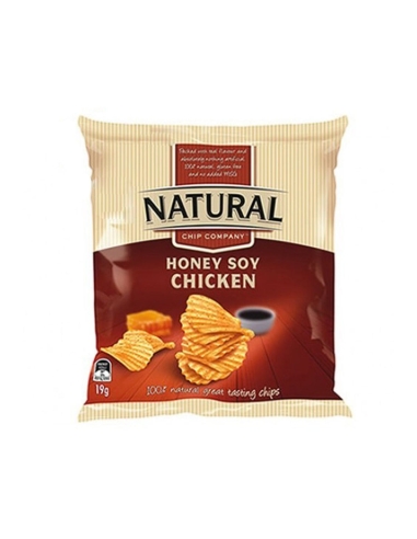 Natuurlijke Chip Honing Soja 19g x 24