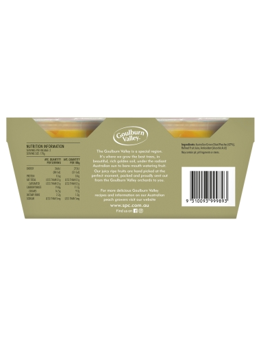 Goulburn Valley Melocotones Gemelos 170g