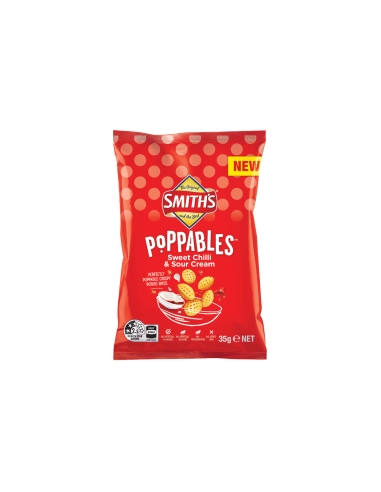 Smiths Poppable Sweet Chilli Sour Cream 35g x 15