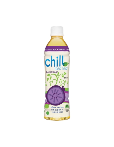 Chill Iced Tea Blackcurrant 500ml x 20