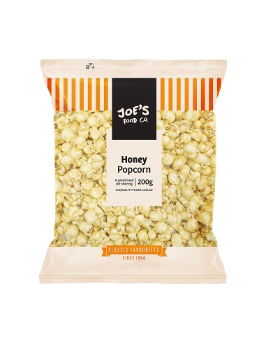 Jc's Honey Popcorn 200g x 12