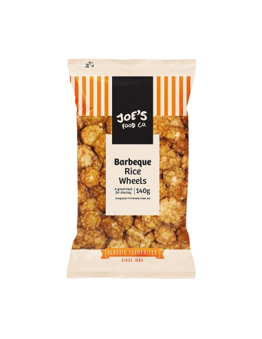 Jc's Barbeque Rice Wheels 140g x 18