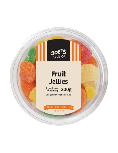 Jc Fruit Jellies 200g x 12