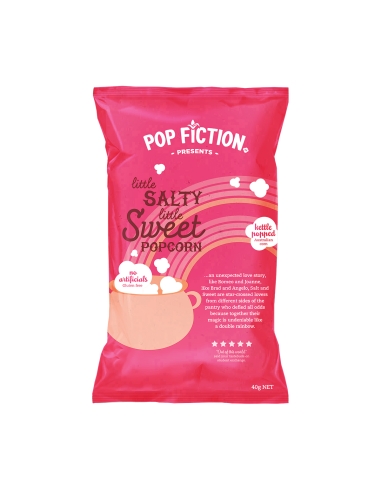 Pop Fiction Süßes und salziges Popcorn, 40 g x 15