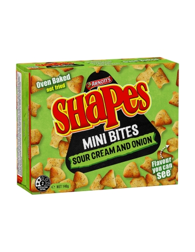 Shapes Mini Bites 酸奶油洋葱 140 克