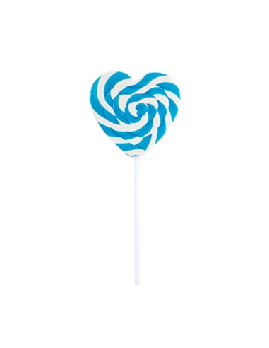 lolliland Swirl Heart Pop Blue 85g x 24