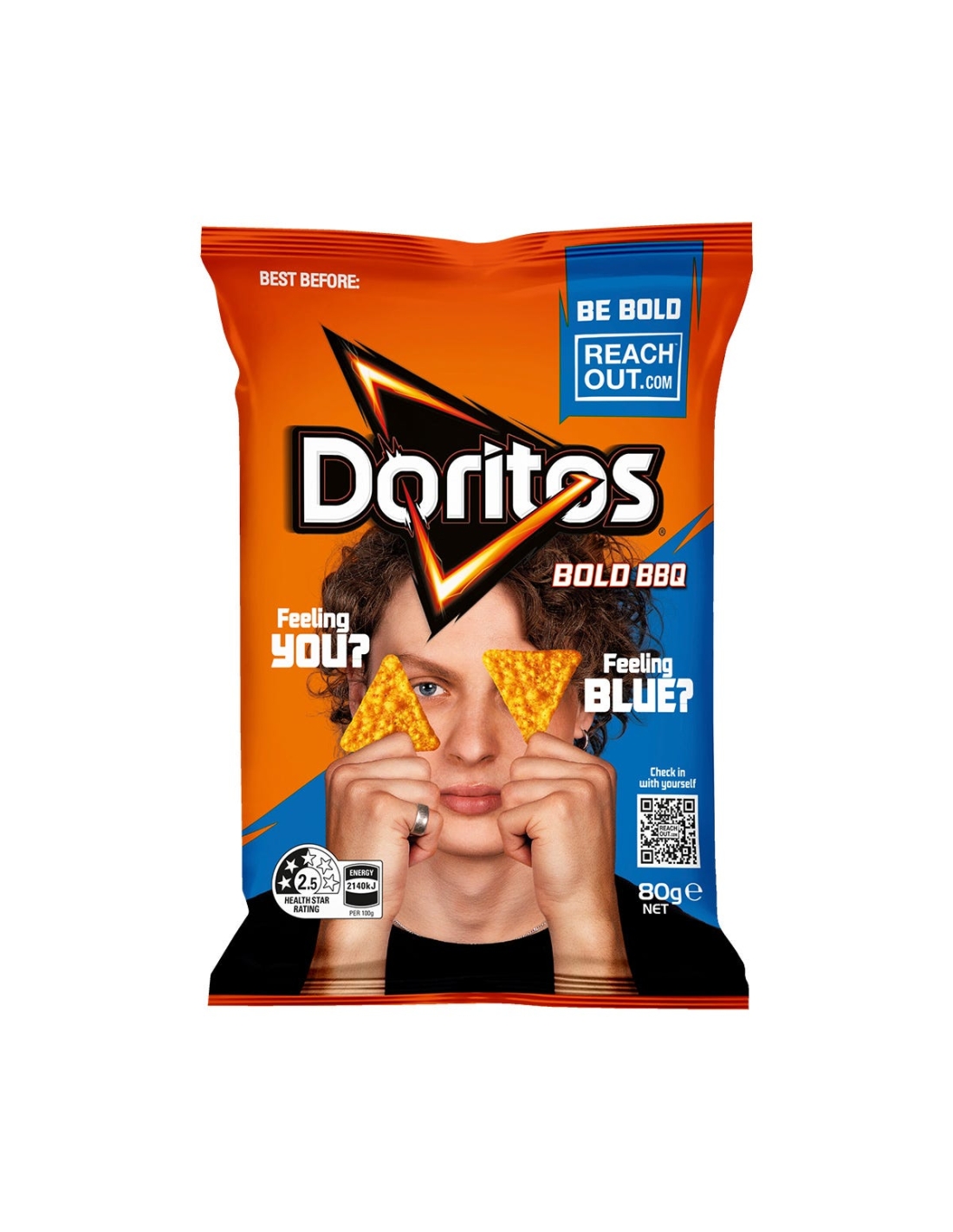 Doritos Bold Bbq 80g x 12
