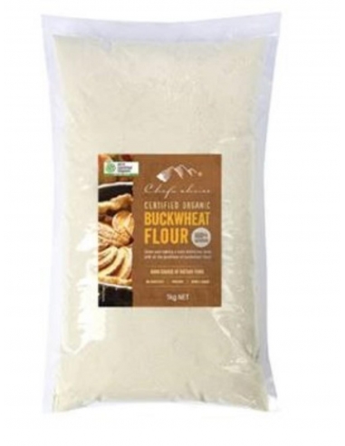 Chefs Choice Flour Buckwheat Organic 1 Kg x 1