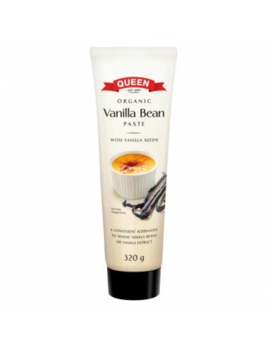 Queen Paste Vanilla Fagiolo Organic 320 gr bottiglia