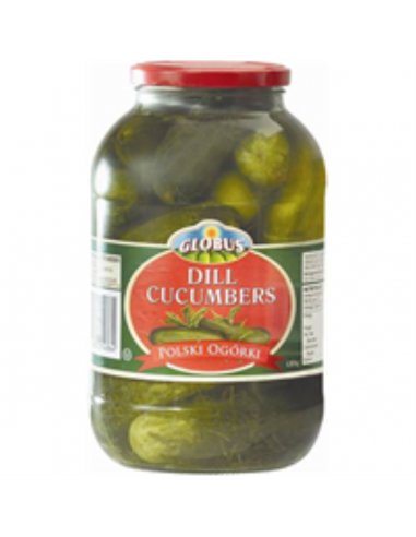 Globus Cucumbers Dill Poland 1.95 Kg Jar