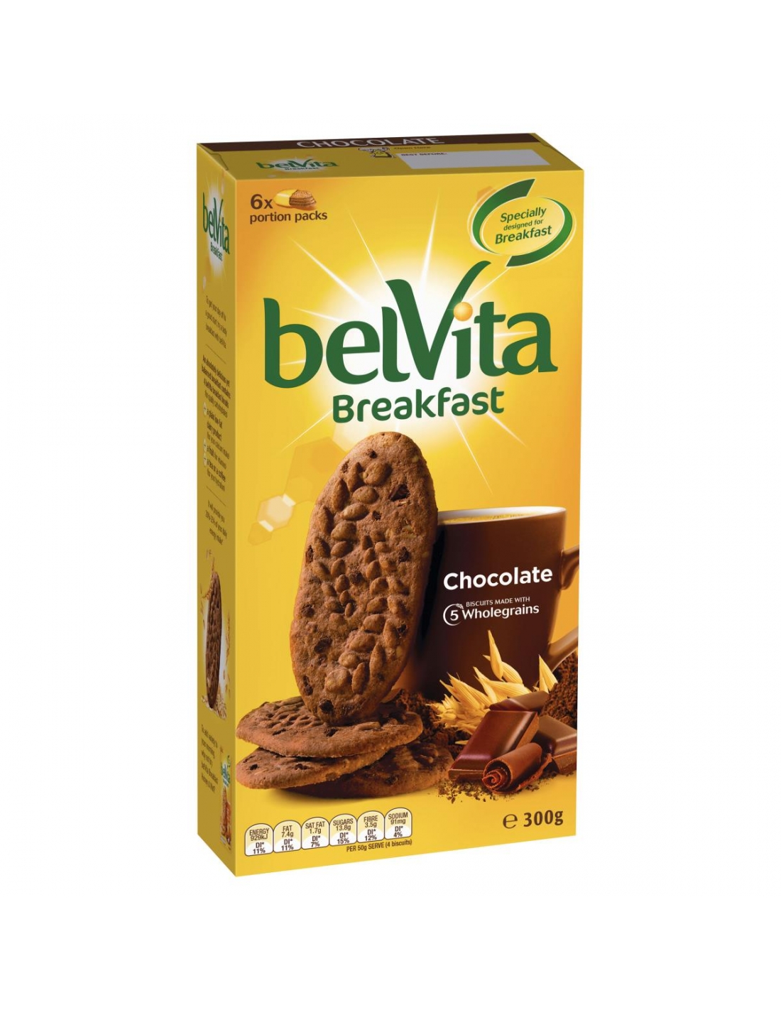 Belvita Biscuits petit-déjeuner au chocolat 300 g