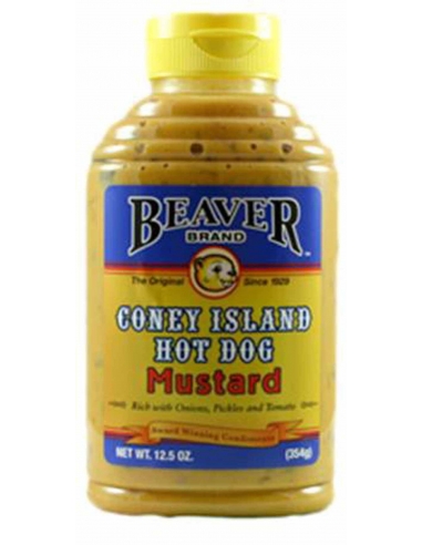 Beaverton Foods Inc Coney Island Hotdog Mustard 354g