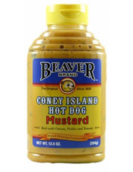 Beaverton Foods Inc Coney Island Hotdog Mustard 354g