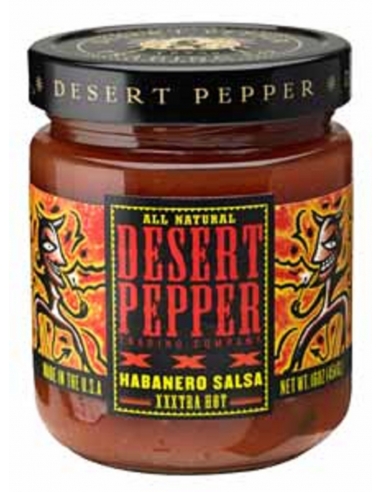 Desert Peppers XXX Habanero arrostito al fuoco 453g