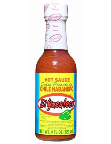 El Yucateco Heiße Sauce Rot 120ml x 1