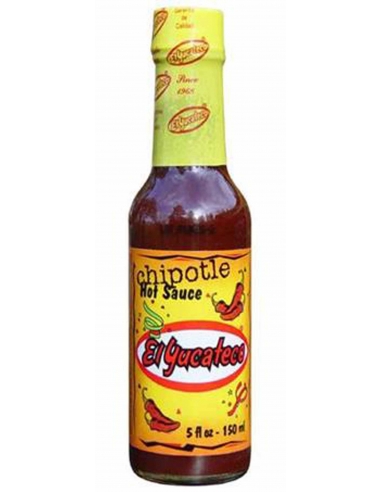 El Yucateco Hot Sauce Chipotle 150ml x 1