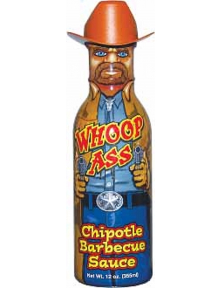 WhoopAss Chipotle BBQ Sauce 355ml x 1