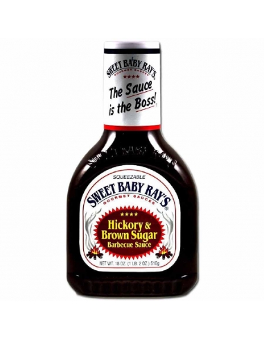 Sweet Baby Ray's BBQ-saus - Hickory bruine suiker 946ml