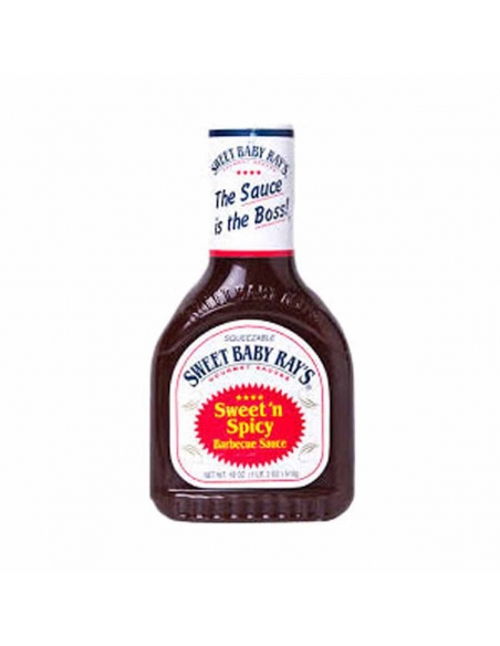 Sweet Baby Ray's BBQ-Sauce – süß und scharf, 425 ml, 1 Stück