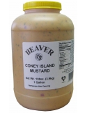 Beaverton Foods Inc Coney Island Hotdog Mustard 1 gallon x 1