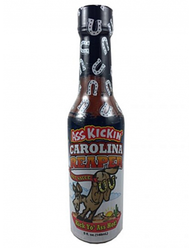 Sauce piquante AssKickin' Carolina Reaper 148 ml