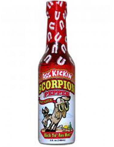 AssKickin' Scorpion Pepper Hot Sauce 148ml x 1