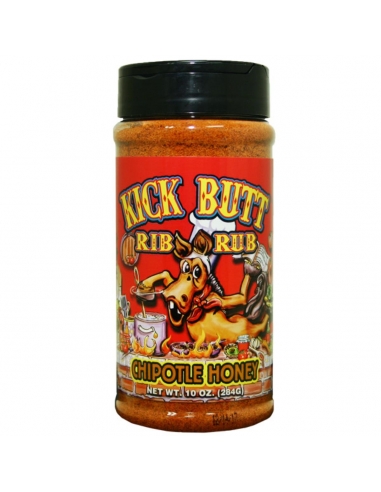 Kick Butt Rib Rub - Miód Chipotle 284g