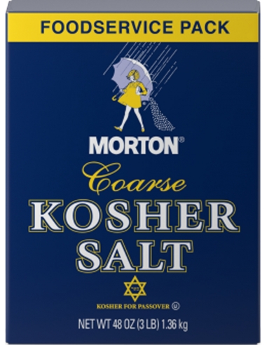 Morton Coarse Kosher Salt 1.36kg x 1