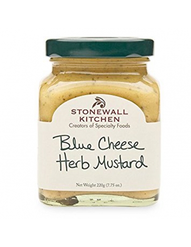 Stonewall Kitchen Mustard - Blue Cheeses Herb 220g