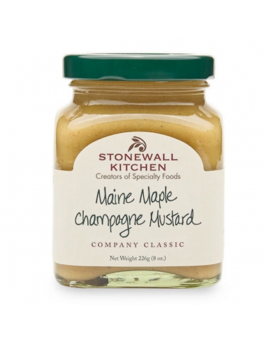 Stonewall Kitchen Senape - Champagne all'acero del Maine 226g