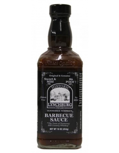 Lynchburg Salsa Barbacoa 454g - Dulce Y Suave 86 Poof