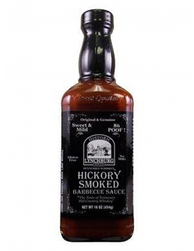 Lynchburg Bbq Sauce 454g - Hickory Smoked x 1