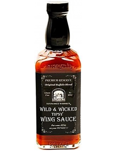 Lynchburg Sauce pour ailes Tipsy Wild & Wicked 454g