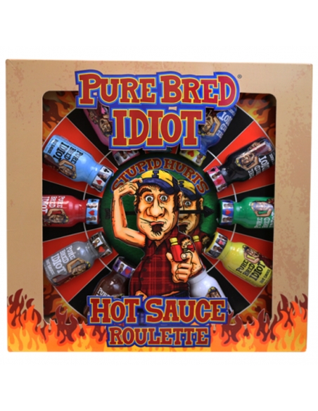 Purebred Idiot Hot Sauce Roulette Game (12 by 22ml) x 1