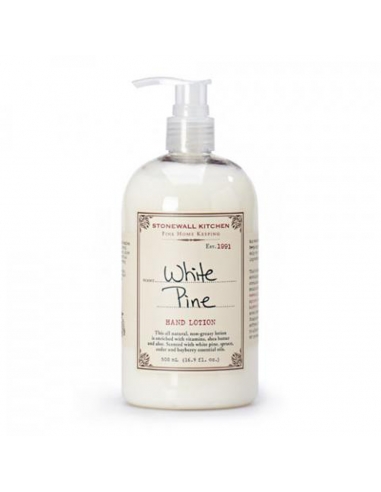 Stonewall Kitchen White Pine Hand Lotion 500mL x 1