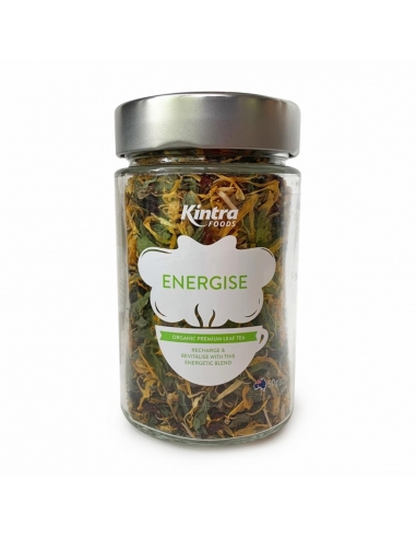 Kintra Energize Herbata liściasta 50 g/słoik