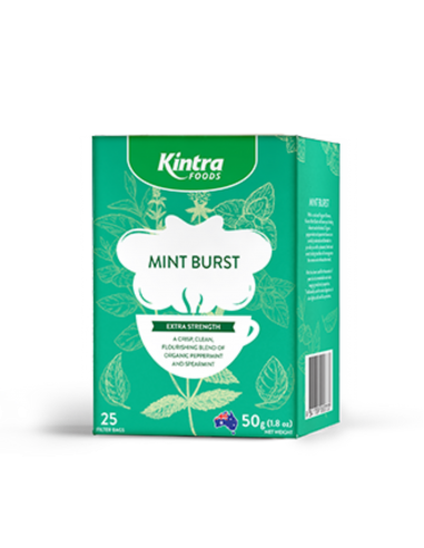 Kintra Tè alla menta 50 g/25 bustine di tè